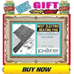 ✅🗣🚨🔴SALE🔴📢PURE ENRICHMENT Deluxe HEATING PAD PureRelief PAD🚨📢🤑BUY NOW🤑